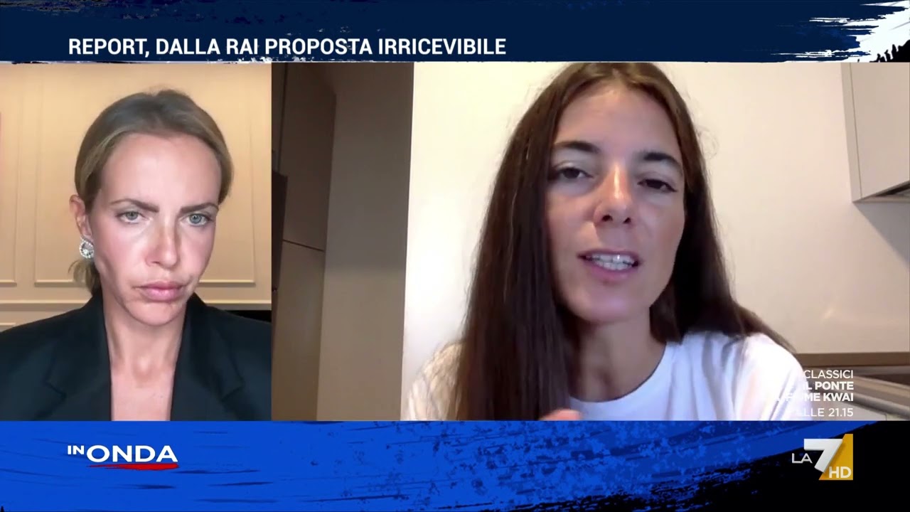 Report, Giulia Innocenzi: “Un mandato politico ha escluso chi fa le inchieste dal decidere ...