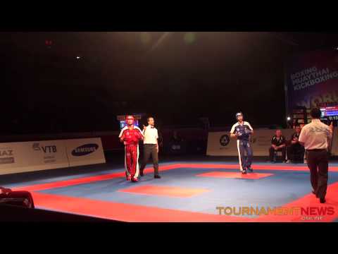 Laszlo Gombos (HUN) vs Mark McDermott (IRE) Finals at World Combat Games 2013