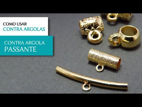 Como Usar Contra Argola Passante na Montagem de Semijoias - Pedra Mística