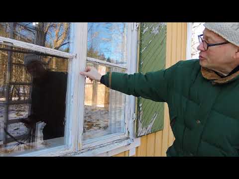 Trädgårdsmästarbostaden Sättra. Del 4. Tips inför fönsterrenovering.