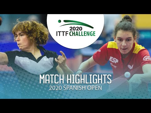 Stefanie Christensen vs Ana Maria Vertiz | 2020 ITTF Spanish Open Highlights (Group)