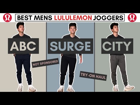 Best Lululemon Mens Joggers Explained (ABC, Surge,...