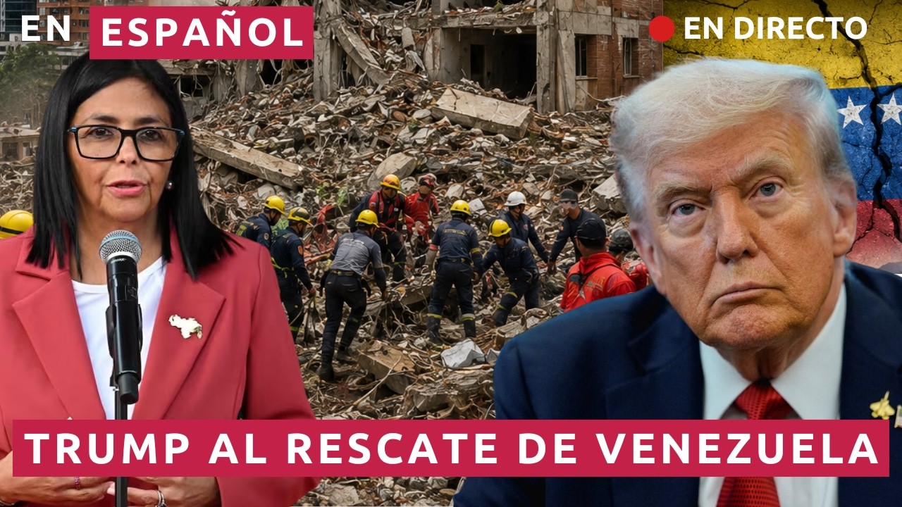 ÚLTIMA HORA TERREMOTO EN VENEZUELA: TRUMP Y BUKELE ASISTEN EMERGENCIA DE LOS VENEZOLANOS
