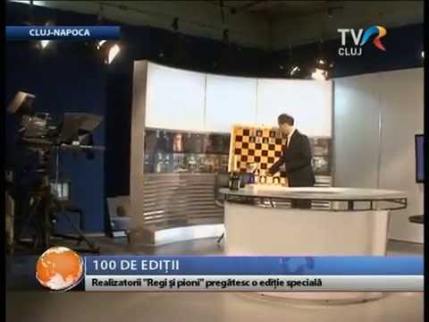 Aniversare emisiune sah Regi si Pioni - stire TVR Cluj