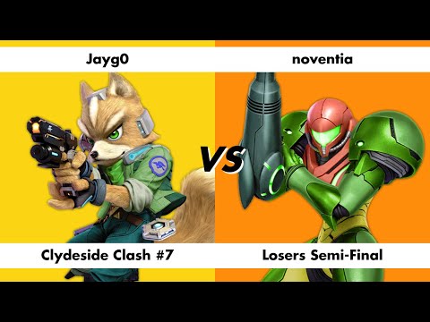 Jayg0 (Fox) vs noventia (Samus) - Clydeside Clash 7 Losers Semi-Final
