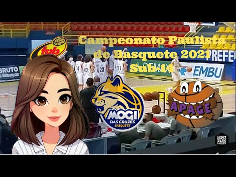 FPB 2021 - SUB-14 – MOGI BASQUETE X APAGEBASK - 02/10/2021