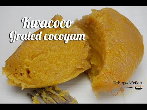 Grated cocoyam /KWACOCO recipe