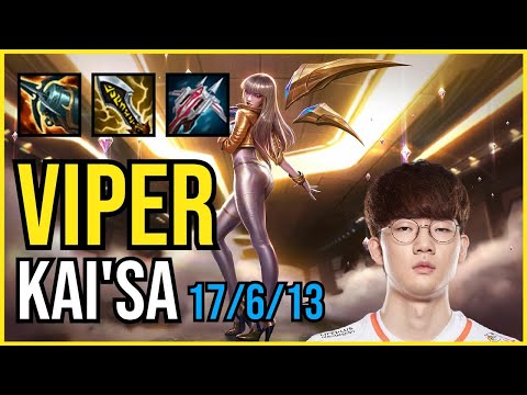 VIPER - KAI'SA vs TRISTANA ADC - KR Challenger - Patch 11.4