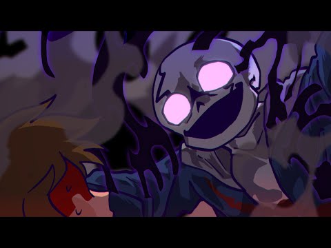 【undertaleAU】Last breath sans phase3 animation ～Last breath～