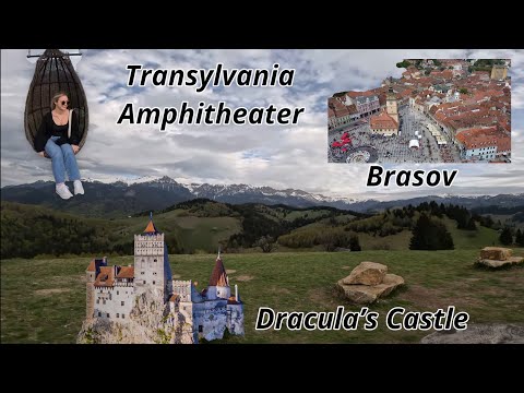 We Visited the Most Beautiful Places in Romania- Transylvania Amphitheater & Dracula's Castle-Brasov