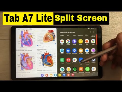 Samsung Tab A7 Lite - Top 7 Ways to Use Split Screen for Beginners