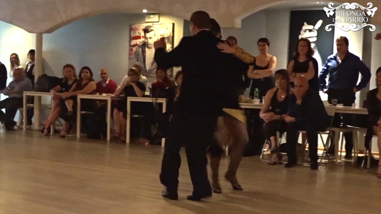 Daniel Nacucchio y Cristina Sosa 1/4 - 19/03/2017 - Milonga del Barrio - Roma