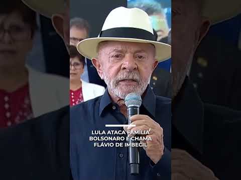 Lula ataca família Bolsonaro e chama Flávio de Imbecil | #sbtnews