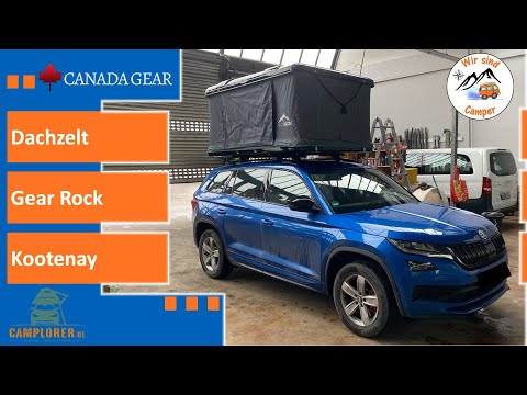 Dachzelt auf unserem Skoda Kodiaq RS 😄 | Gear Rock Kootenay