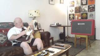 Video thumbnail for Redd Volkaert playing Grammatico Amps DFW Twin in his living room by Grammatico Amps