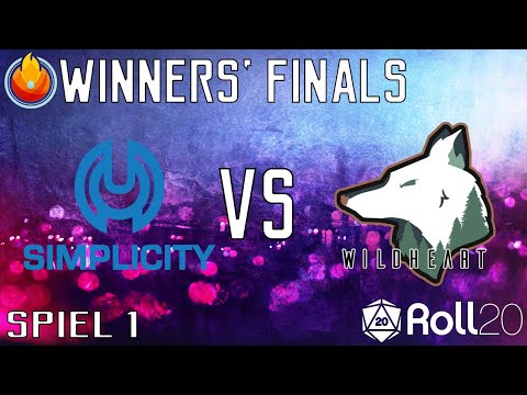 CCL by Roll 20 | Upper Final Wildheart Esports vs Simplicity | Game 1 (german)