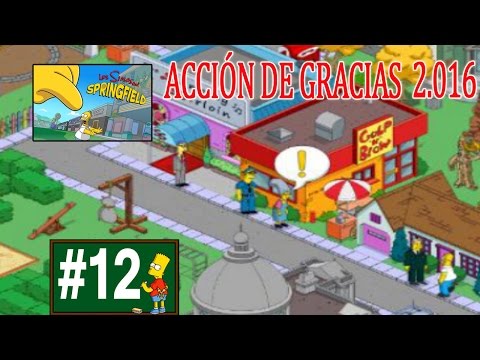Los Simpson Springfield "Acción Gracias'16: Cap. 12 - Misiones de sra. Bouvier (y 2ª parte)" Tony