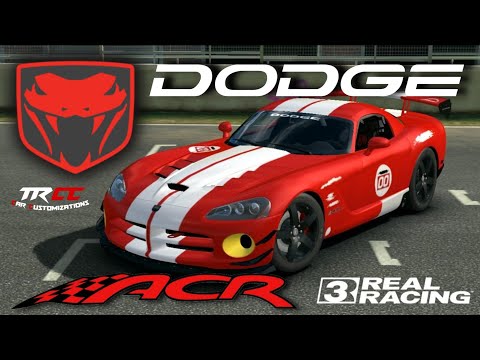 Real Racing 3 Car Customization: Dodge Viper SRT10 ACR-X