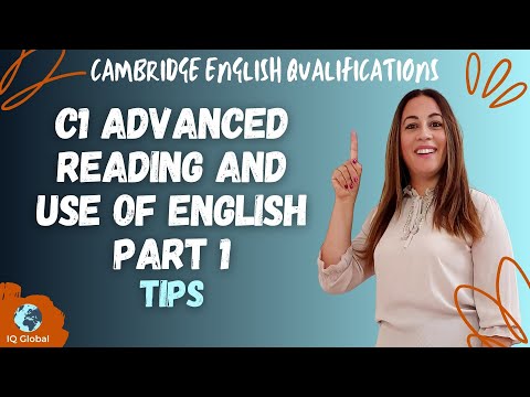 C1 Advanced Tips | Reading and Use of English Part 1