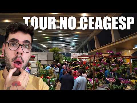 TOUR PELA MAIOR FEIRA DE FLORES E PLANTAS DO BRASIL | CEAGESP | Vale a pena mesmo?