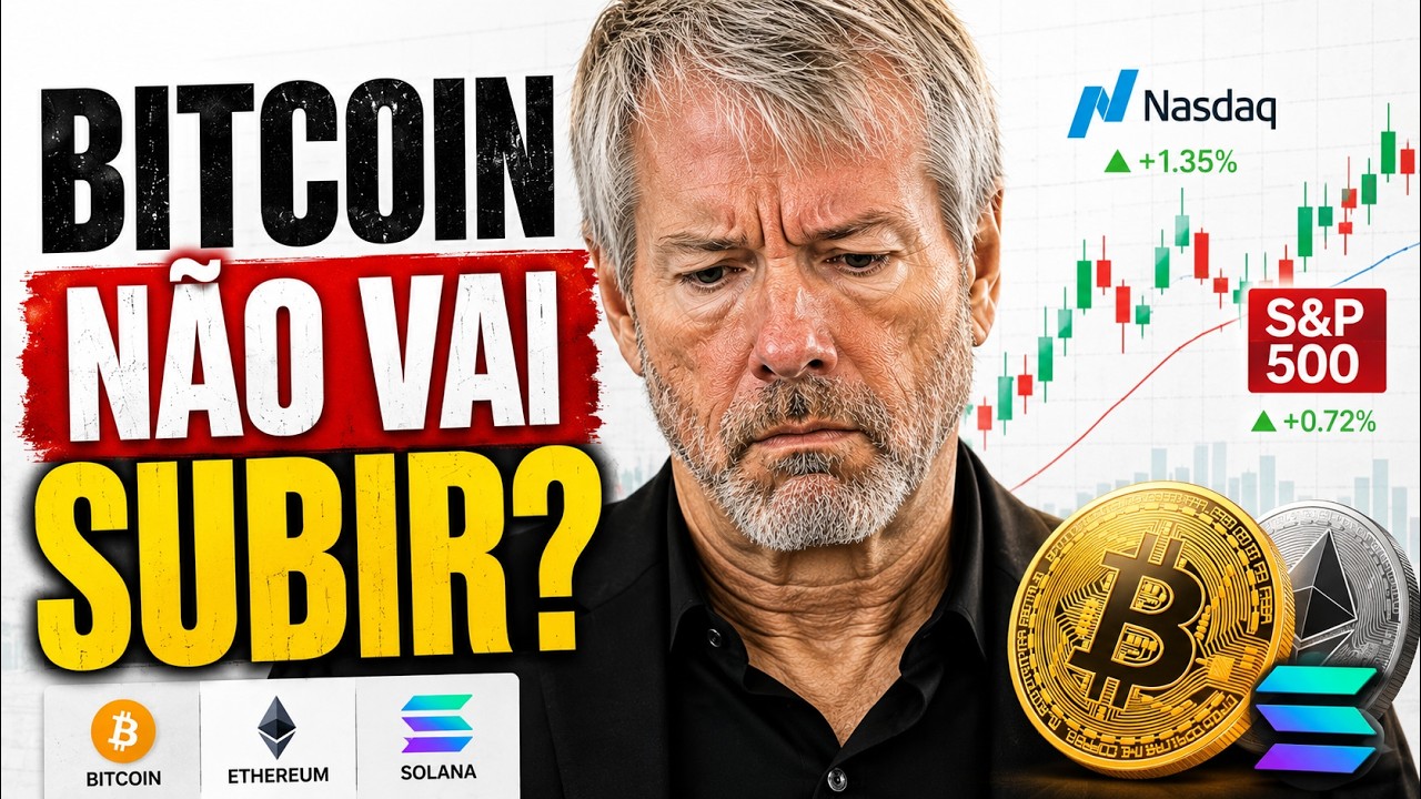 TRADING AO VIVO: BITCOIN NÃO VAI SUBIR? SP500, NASDAQ, OURO, FOREX