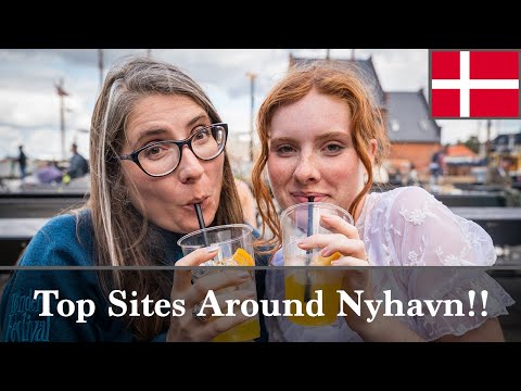 Principais locais para visitar em torno de Nyhavn, Copenhague, Dinamarca!