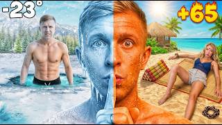 ЖАРА или ХОЛОД! Выжить на 100$ Где ЛУЧШЕ?