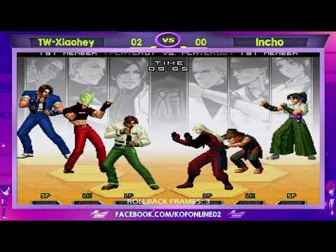 TW-Xiaohey Vs Incho FT10 KOF 2002 UM - Super poder