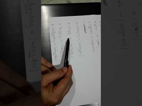 Ameri Shariff - Received Pronunciation in English - random words