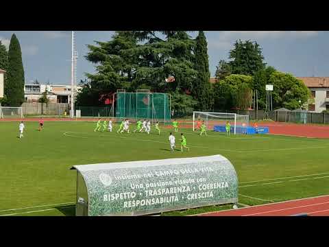 Fase Naz. U15 Prodeco Calcio Montebelluna - Alpignano 3- 1, palo di Cappelletto