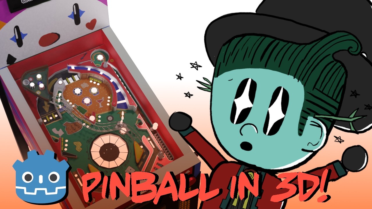 How I Made 3D Pinball in Godot!