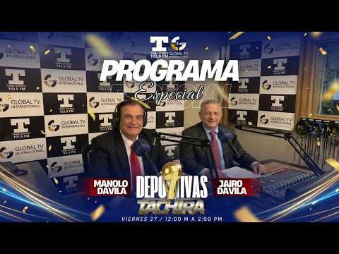 PROGRAMA ESPECIAL DEPORTIVAS TÁCHIRA MANOLO DÁVILA Y JAIRO DÁVILA | TAMA STEREO 103.9 FM 27/03/2026