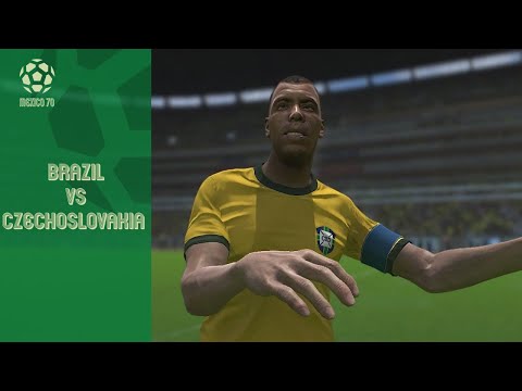 PES 2021 - Brazil vs Czechoslovakia  - world cup 1970