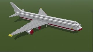 preview picture of video 'Minecraft, Airplane Tutorial'