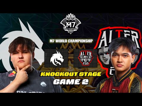 TEAM SPIRIT vs ALTER EGO GAME 2 | M7 WORLD CHAMPIONSHIP - KNOCKOUT STAGE | TS vs AE
