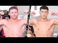 CANELO ALVAREZ VS DMITRY BIVOL FULL DAZN PPV WEIGH-IN AND FACE OFFS
