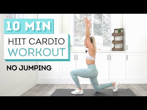 10 min HIIT CARDIO WORKOUT | No Jumping | No Equipment