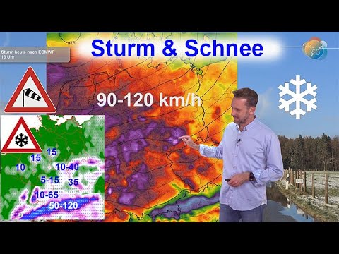 Storm, followed by polar air in March: Current wind, storm, rain & snow forecast for March 13-21