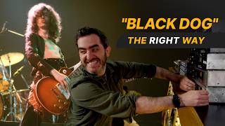 The REAL Way Led Zeppelin Got The "Black Dog" Guitar Sound | Steal It From The Pros