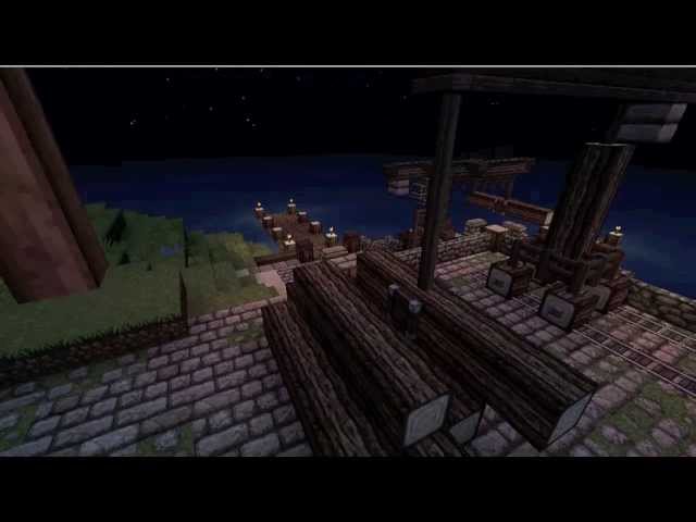Port town Minecraft Map
