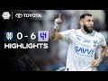 Benzema Nets Hat Trick On His Debut Al Hilal Put SIX Past Al Okhdood ️ Powered By Toyota
