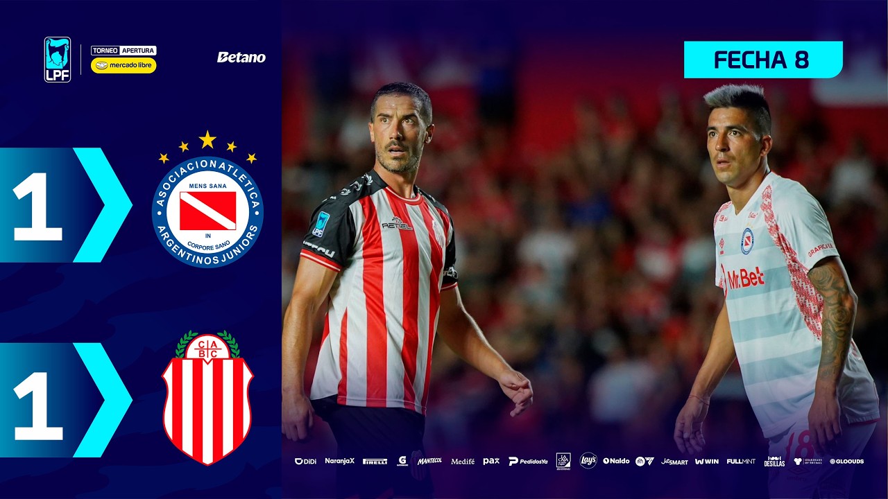 Argentinos Juniors vs Barracas Central Highlights