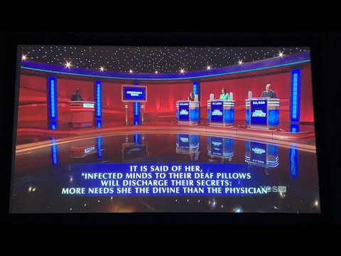 Final Jeopardy, did NOT expect this - Jackie Kelly Day 3 (3/29/22)