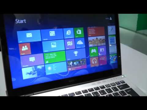 Sony Vaio T13 with touch hands-on