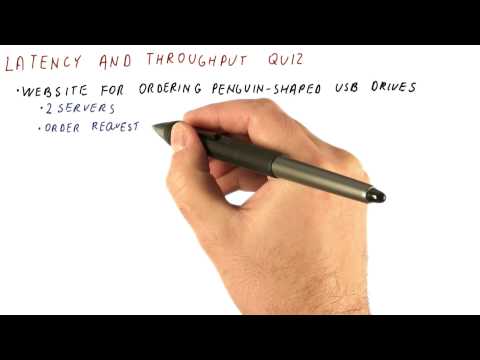 Latency and Throughput Quiz Georgia Tech HPCA Part 1