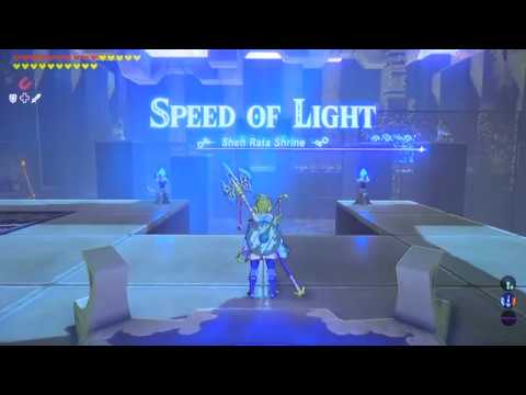 BotW#141a - Speed Of Light Shrine Made Easy - Sheh Rata Shrine