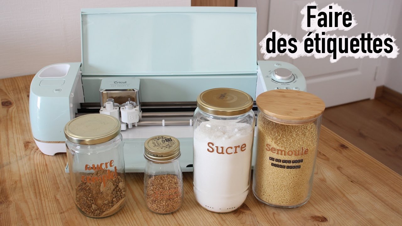 Comment faire des étiquettes avec Cricut