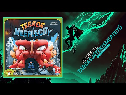 #173. Terror in Meeple City | Egyperces társasjátékismertető - Game-Obscura
