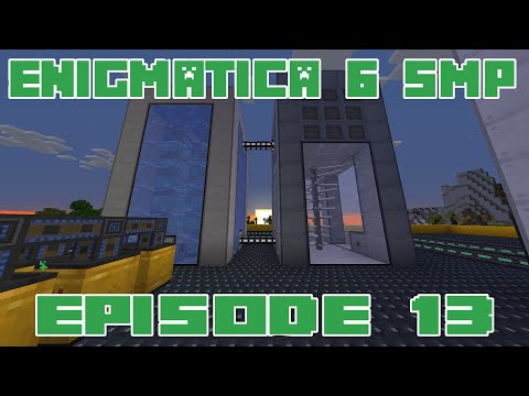A Nuclear Reactor in Minecraft?! (Enigmatica 6 SMP Episode 13)