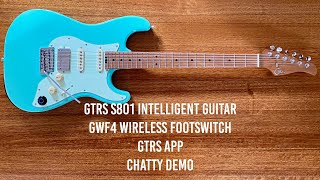 Video thumbnail for MOOER/GTRS: S801 Guitar - GWF4 Wireless Footswitch - Sounds, Chat, the App and Demo by Brett Kingman